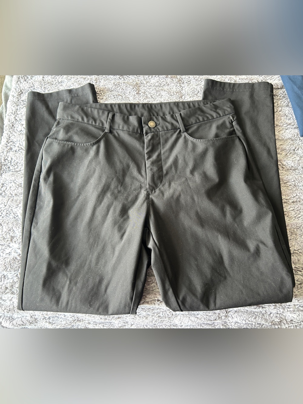 Old Navy Black Men's Straight Tech Hybrid Pants